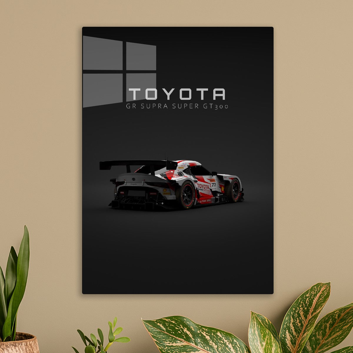 GR Supra - Super GT300 - Back