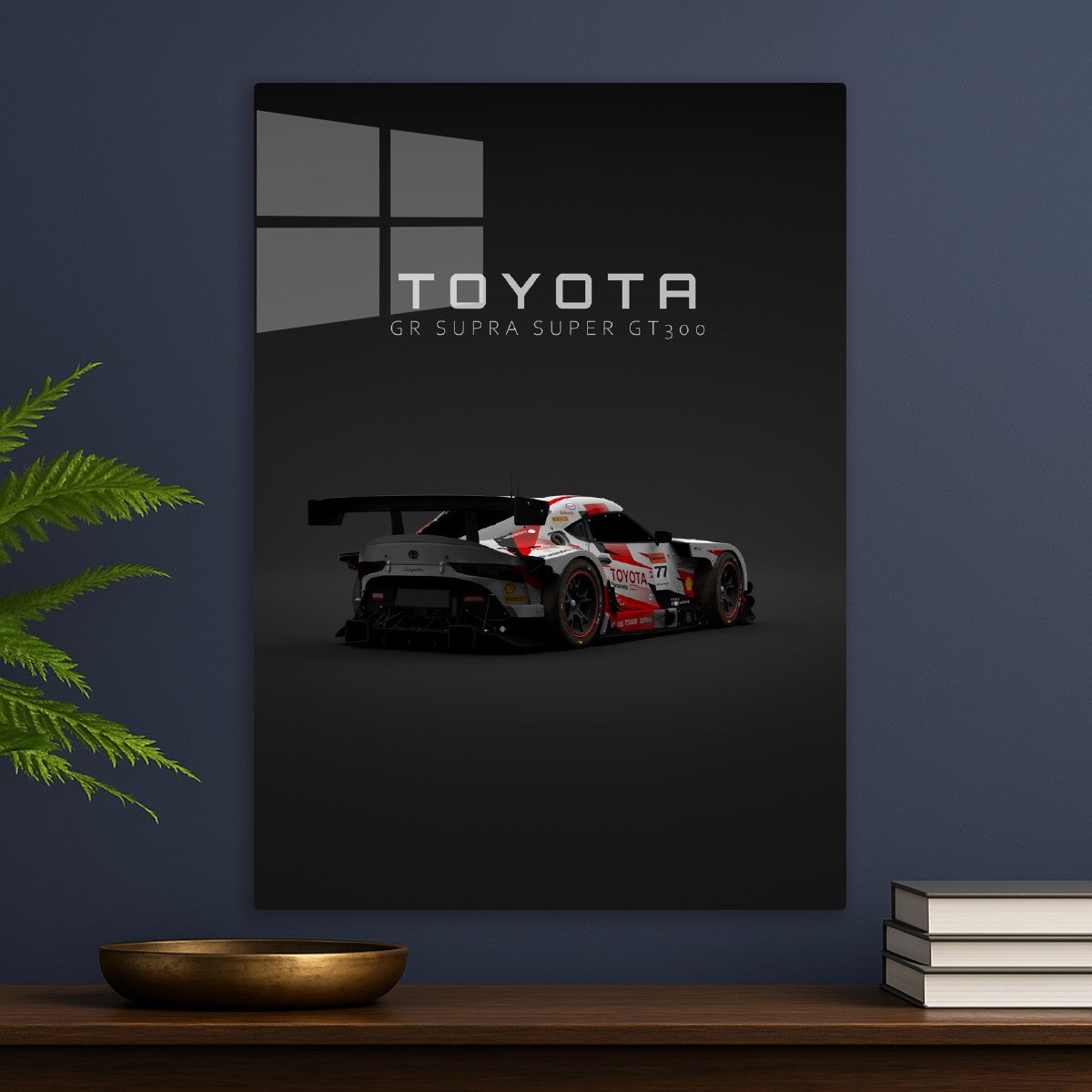 GR Supra - Super GT300 - Back