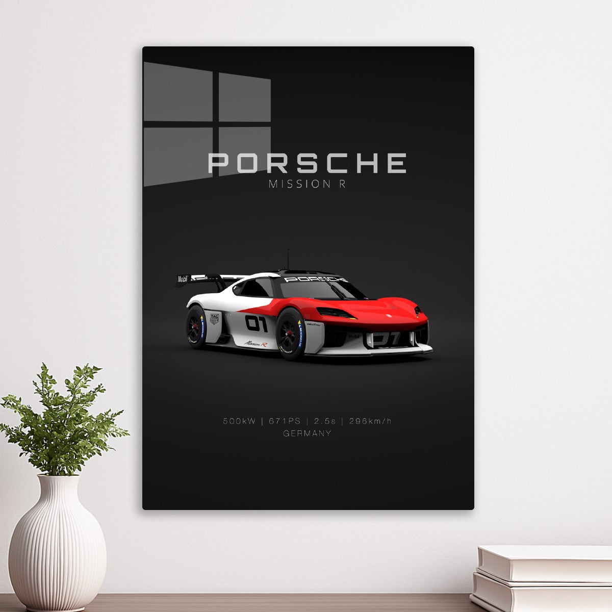 Porsche Mission R 2022 - Front