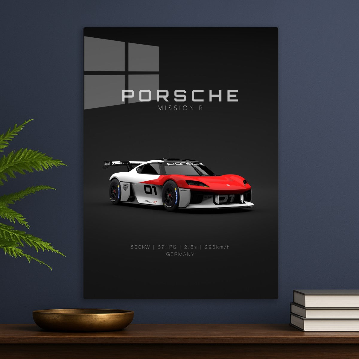 Porsche Mission R 2022 - Front