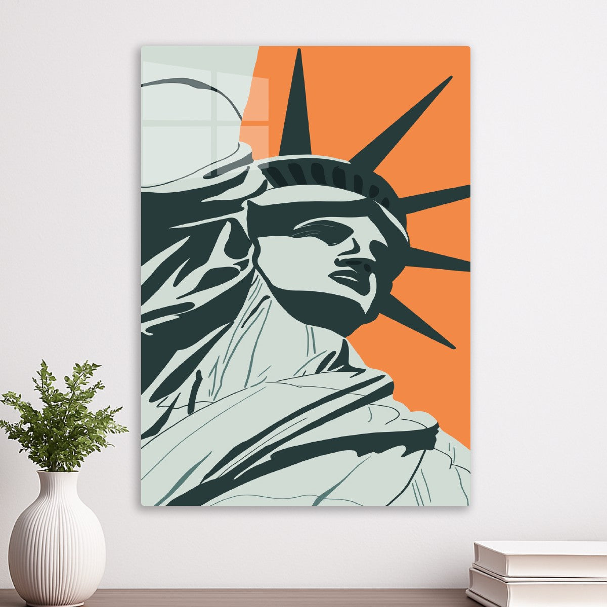 Liberty Statue Pop Art
