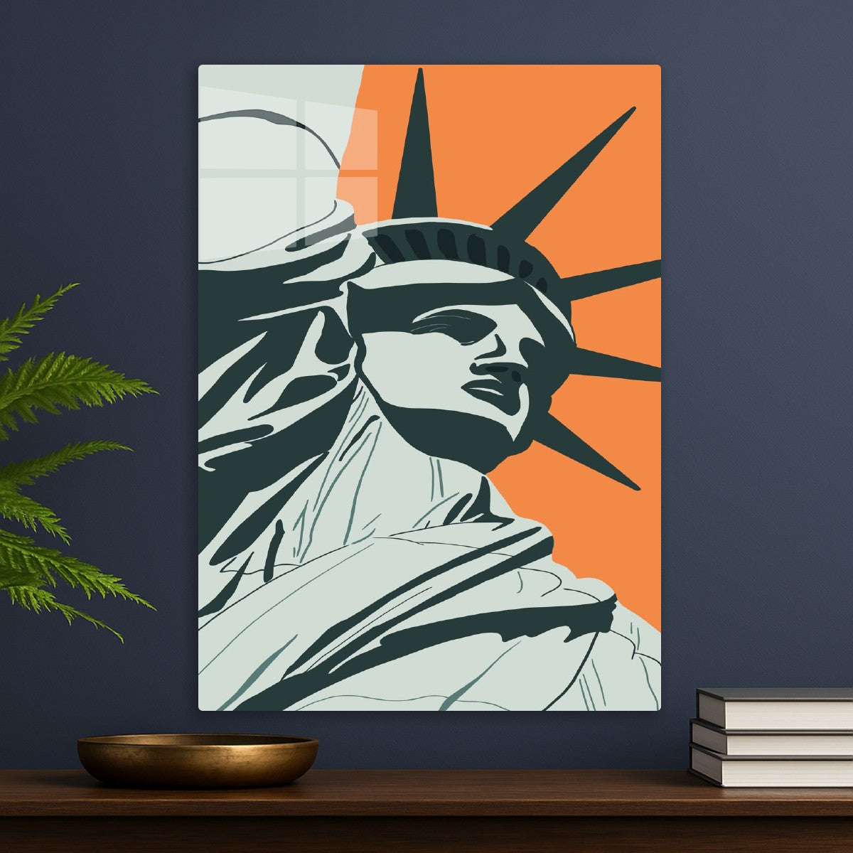 Liberty Statue Pop Art