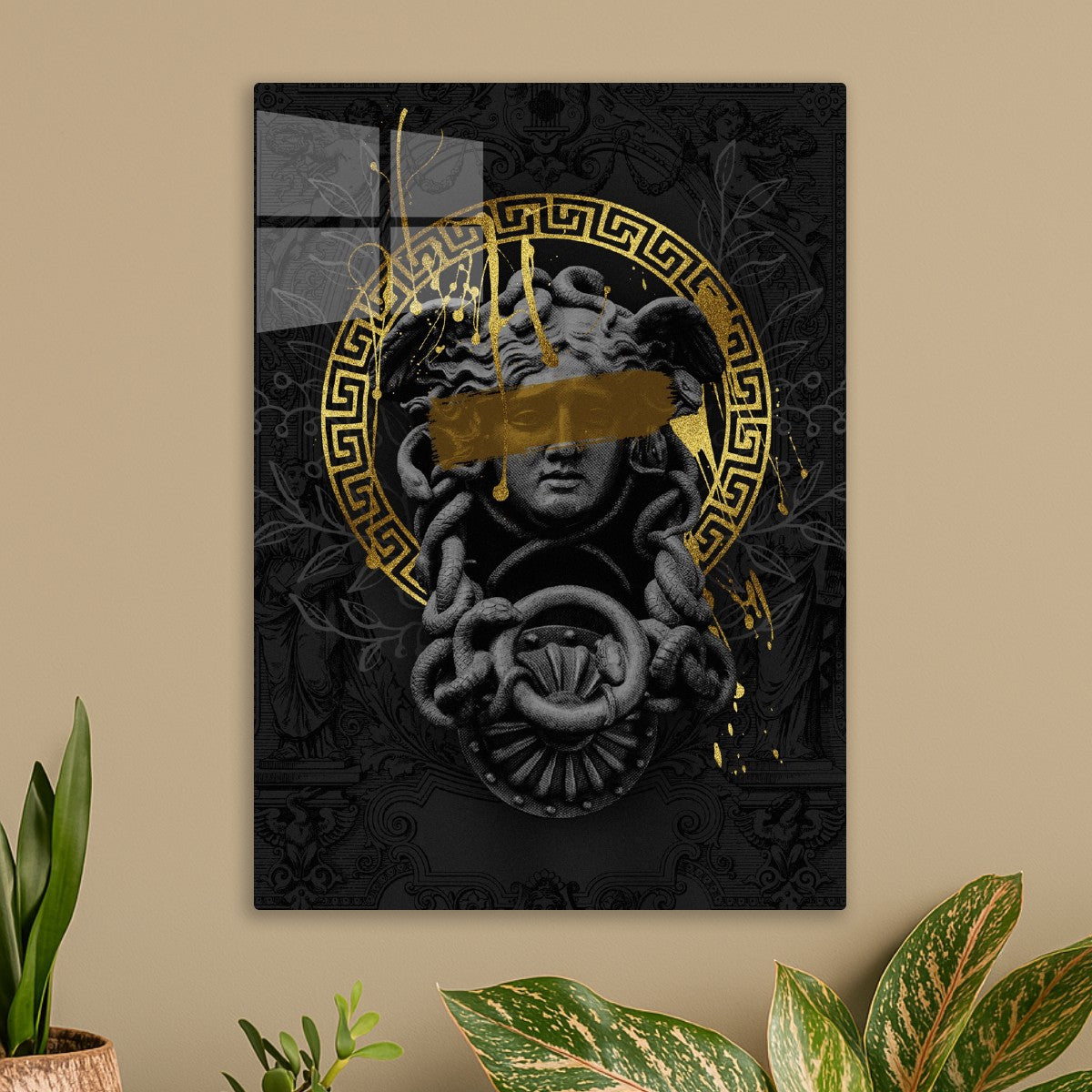 Gilded Medusa 