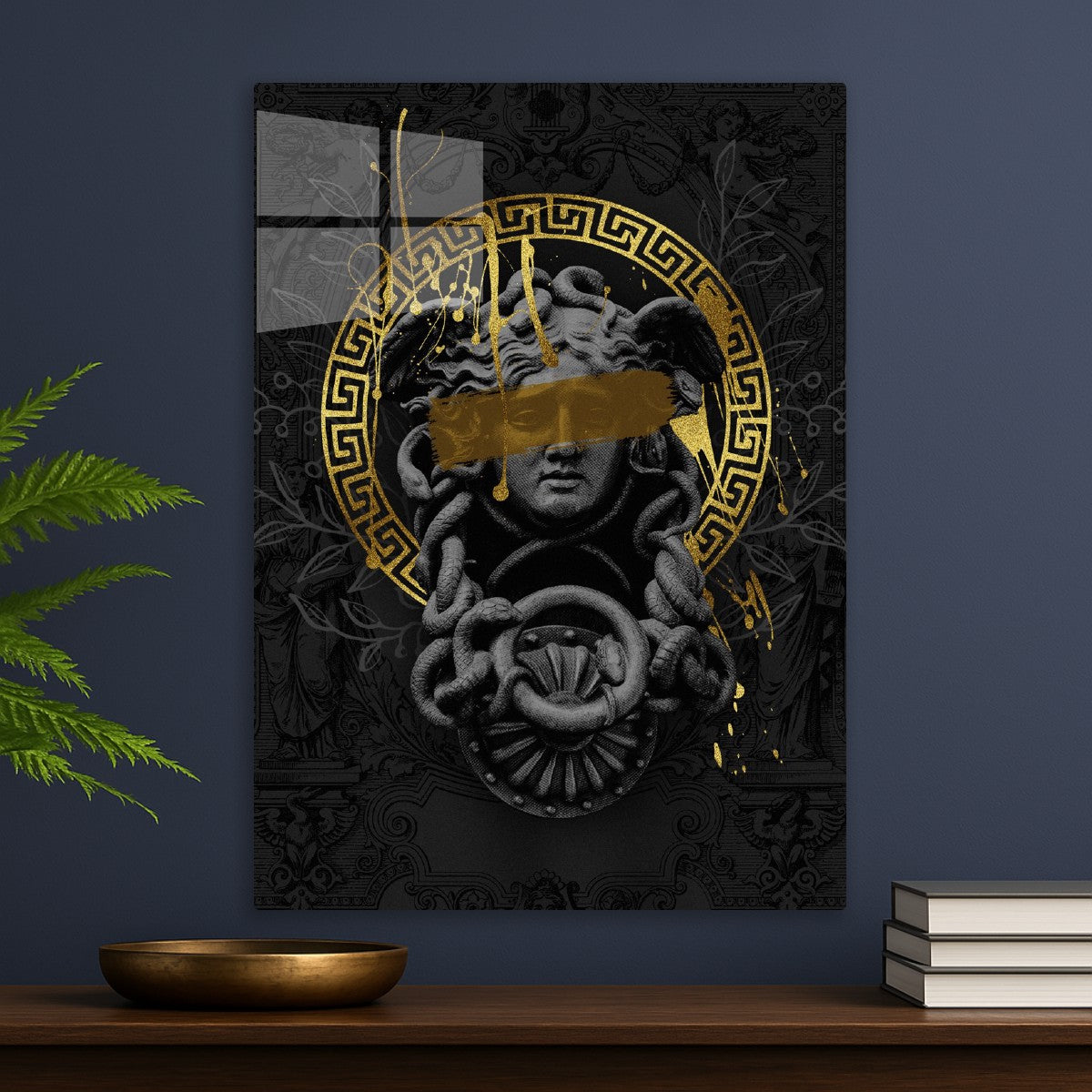 Gilded Medusa 