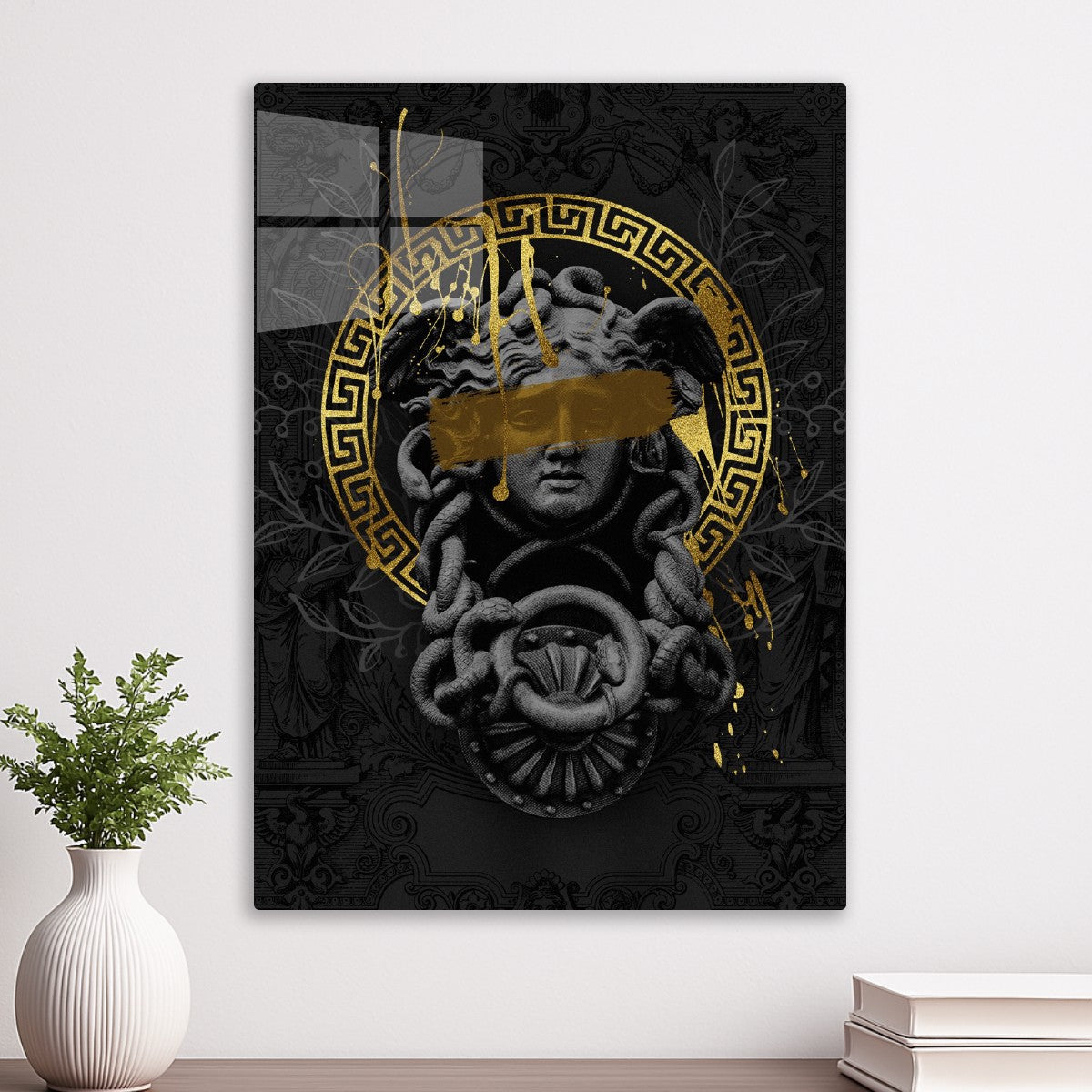 Gilded Medusa 