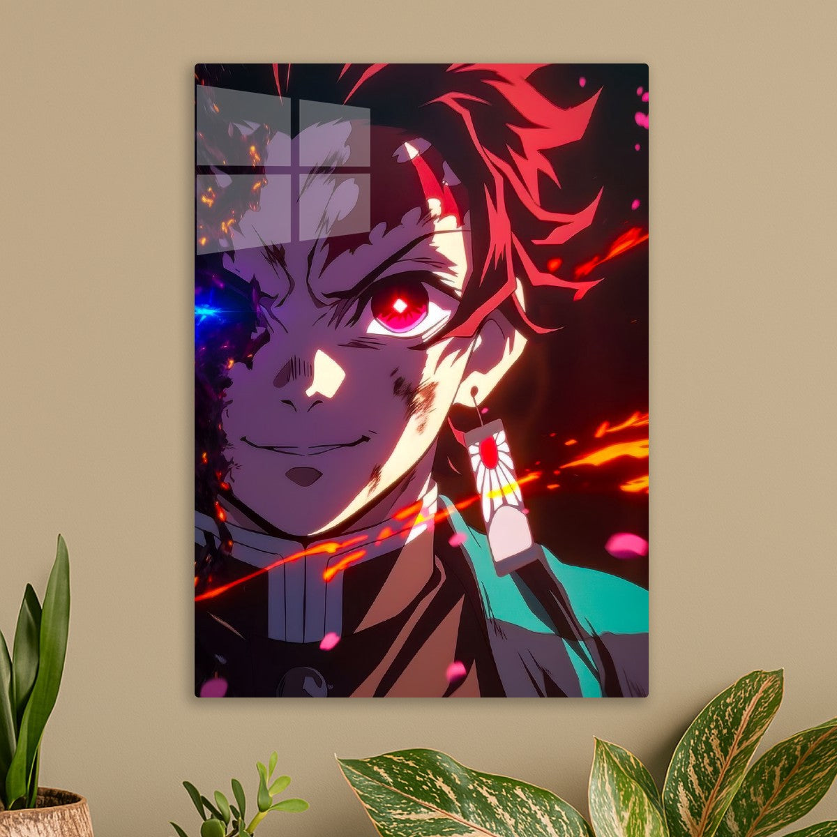 Tanjiro Battle Face