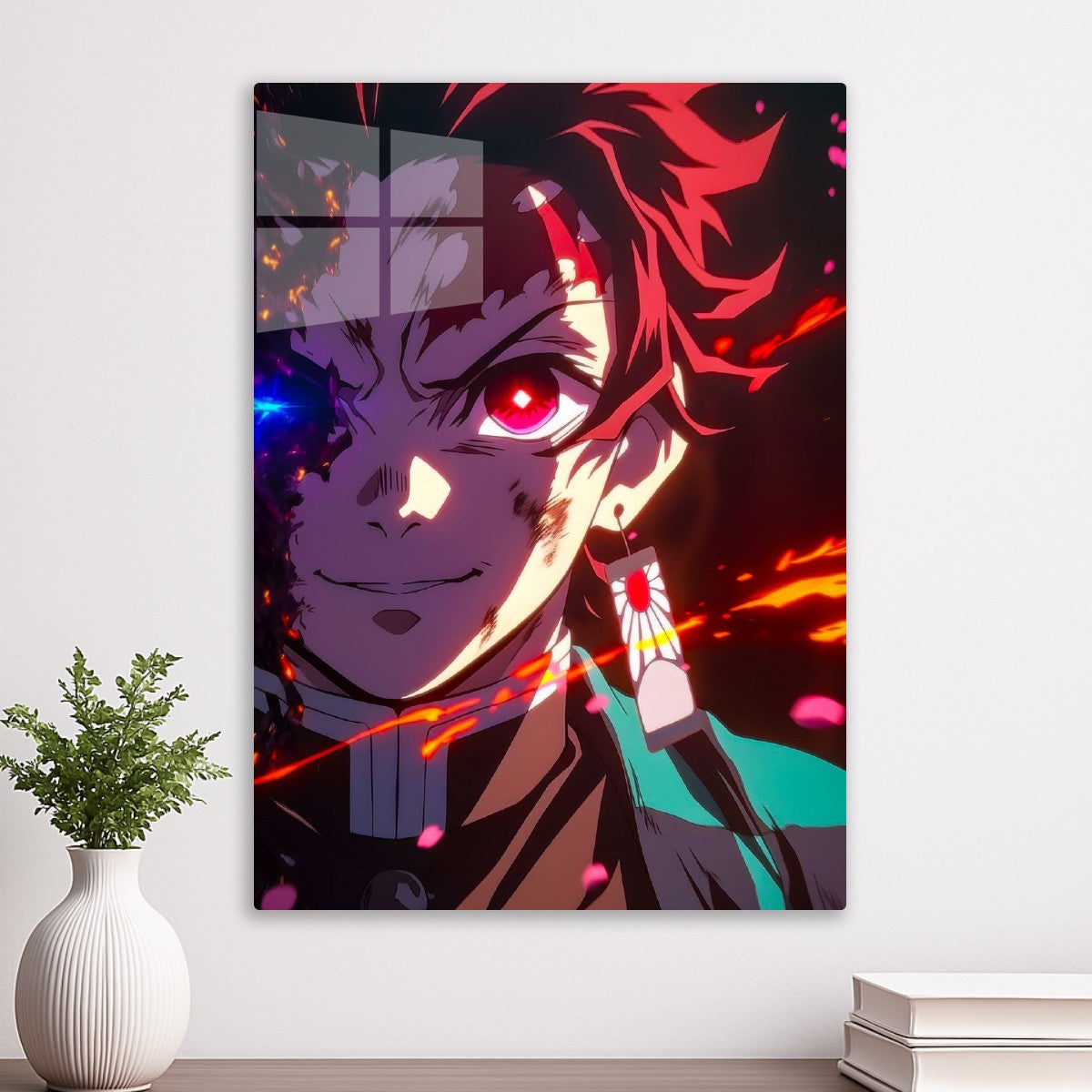 Tanjiro Battle Face