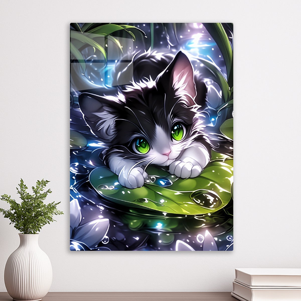 Enchanted Feline Oasis
