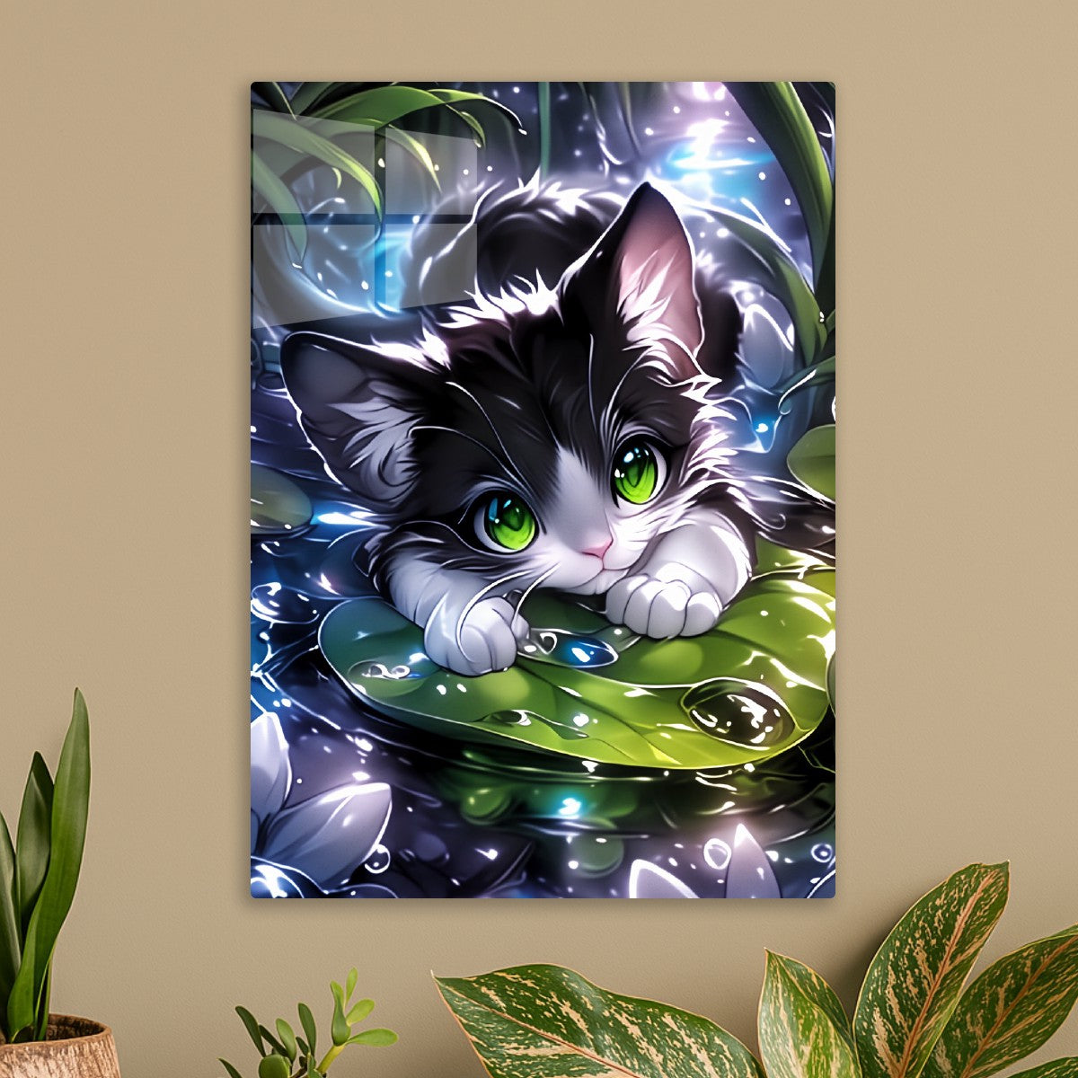 Enchanted Feline Oasis