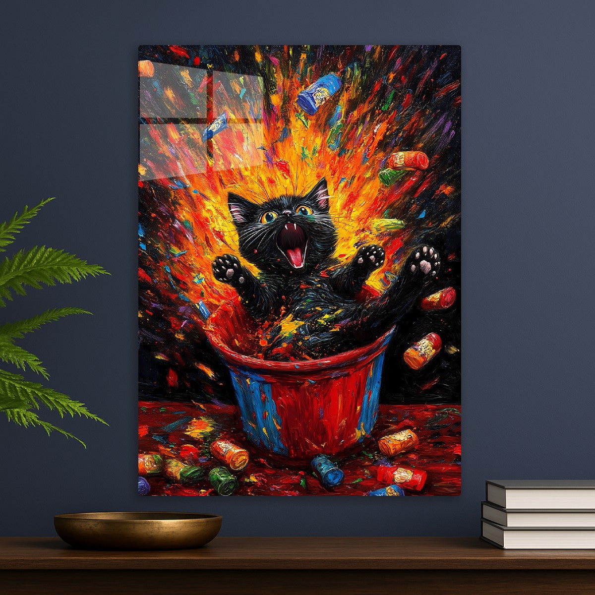 Explosive Feline Frenzy