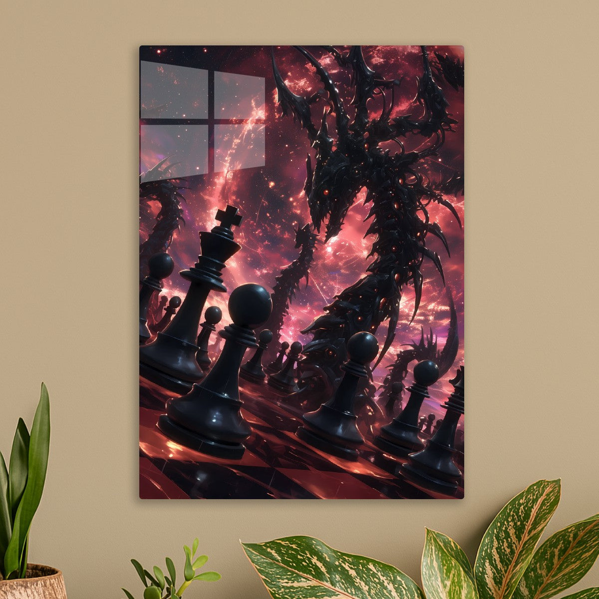 Chess Under Cosmic Dragons