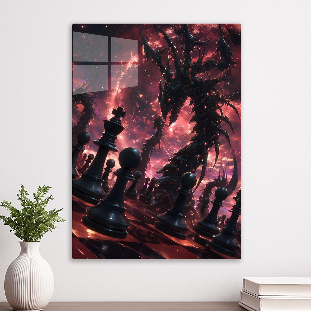 Chess Under Cosmic Dragons