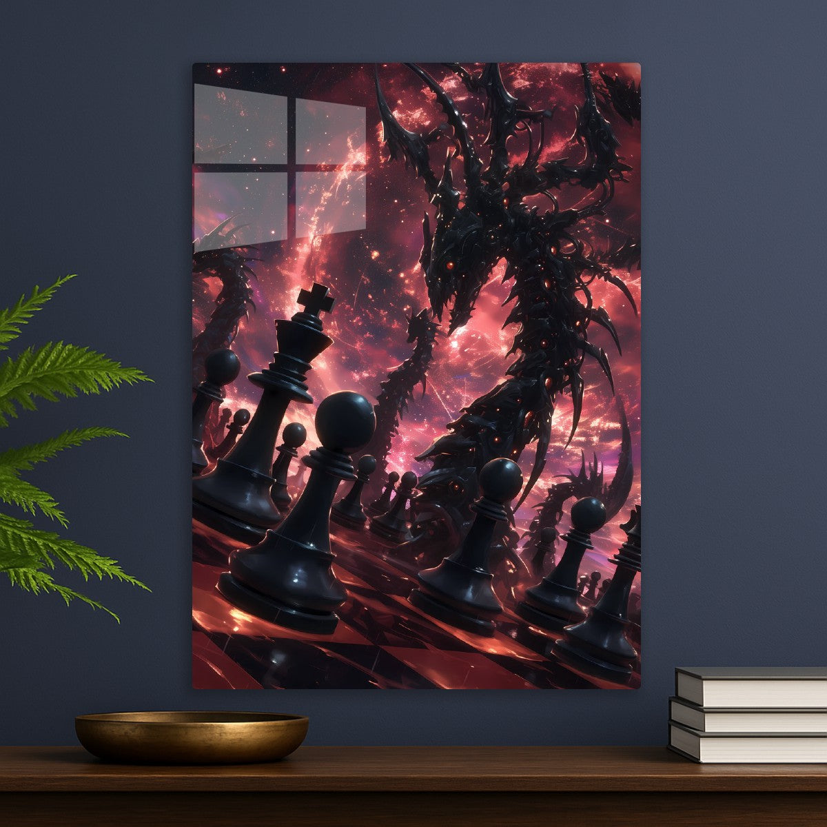 Chess Under Cosmic Dragons