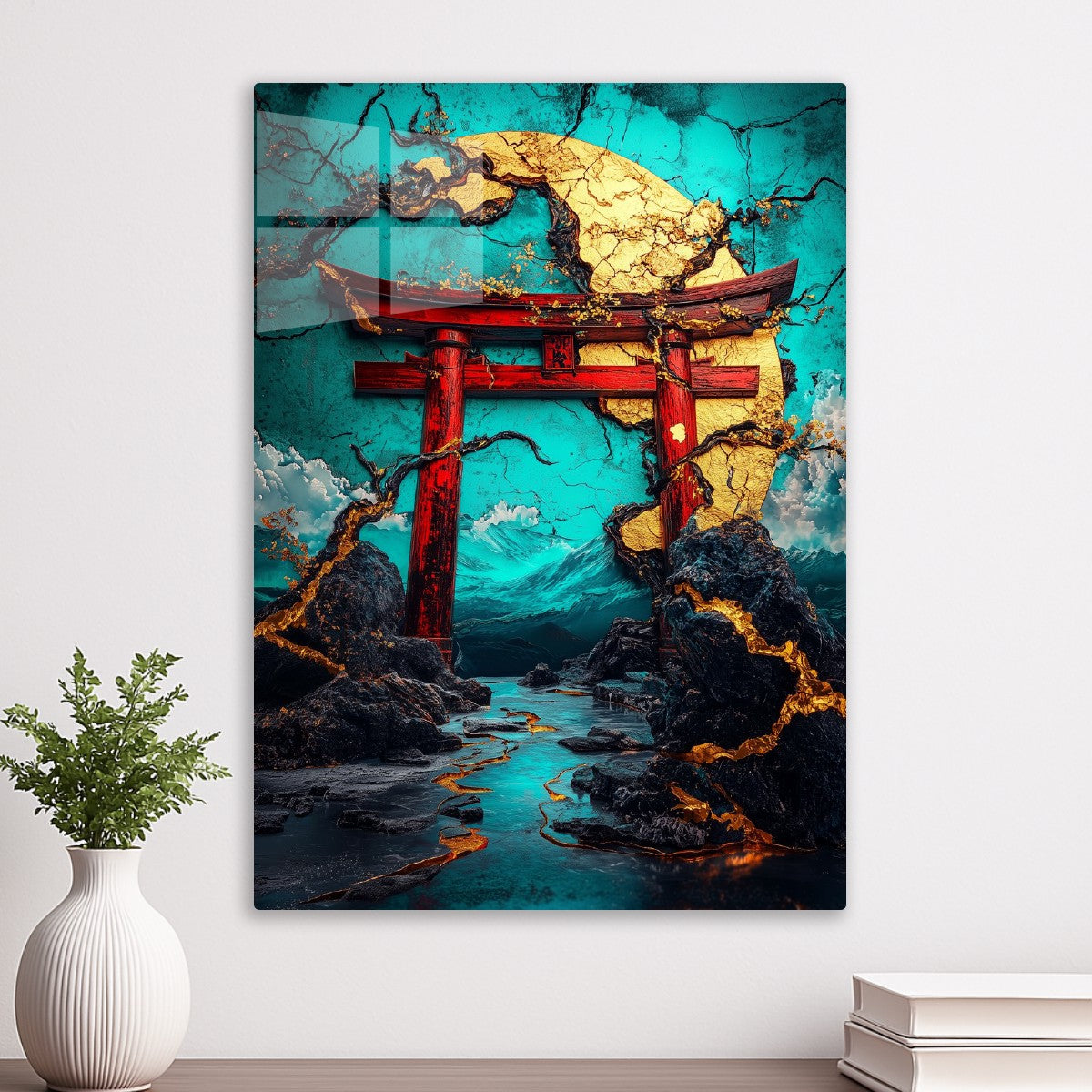 Golden Torii Gate Passage