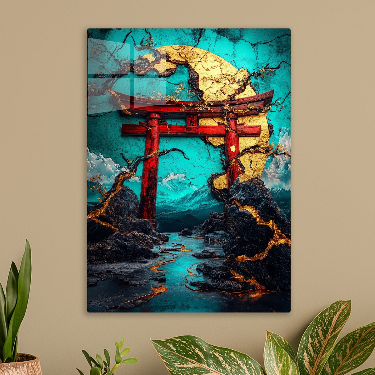 Golden Torii Gate Passage