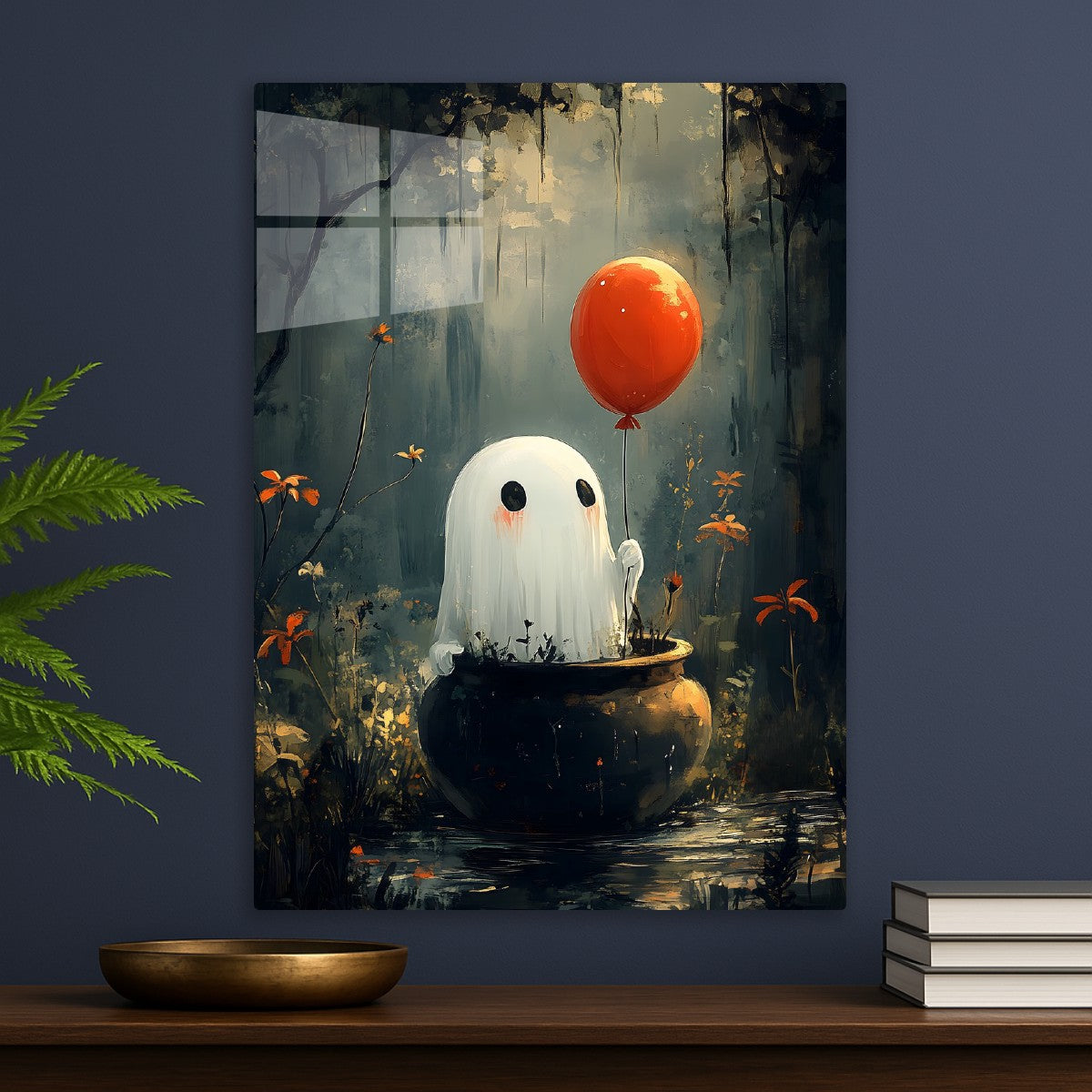 Whimsical Ghostly Encounter