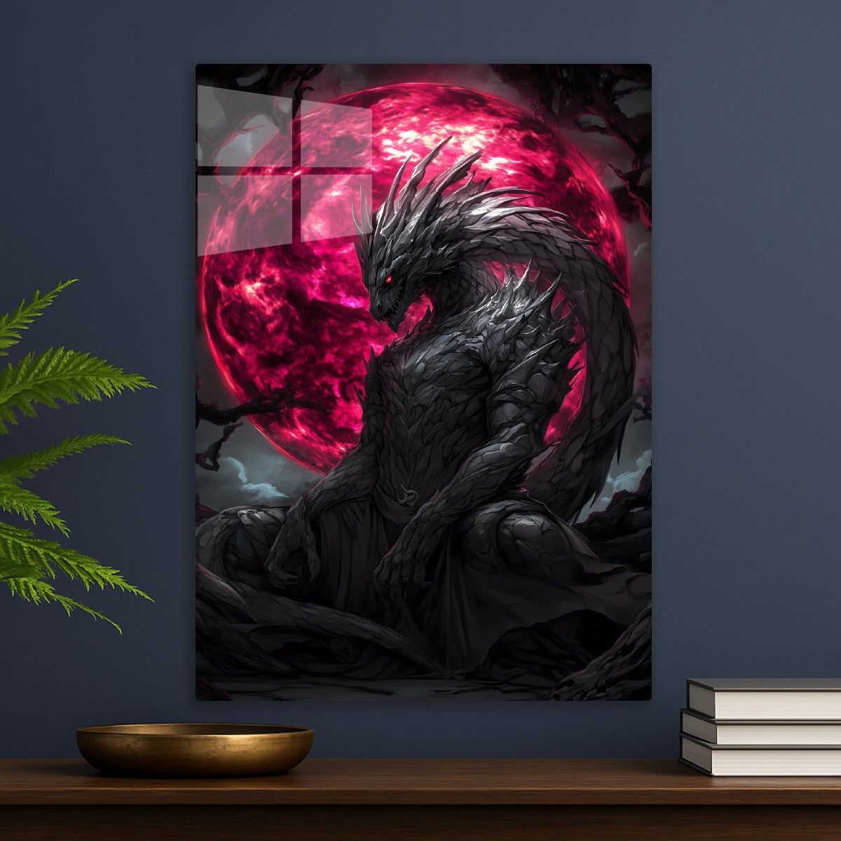 Crimson Moon Sentinel