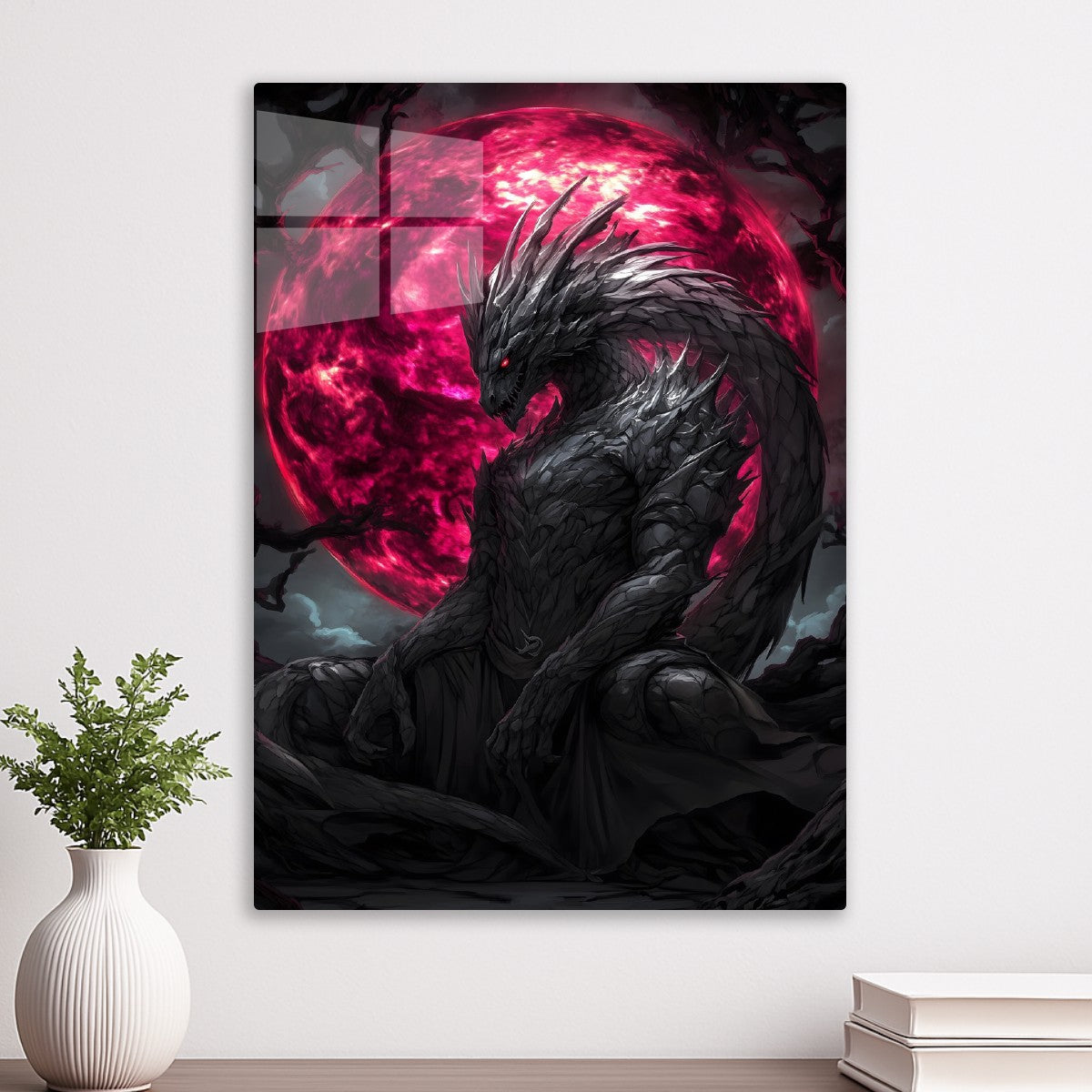 Crimson Moon Sentinel