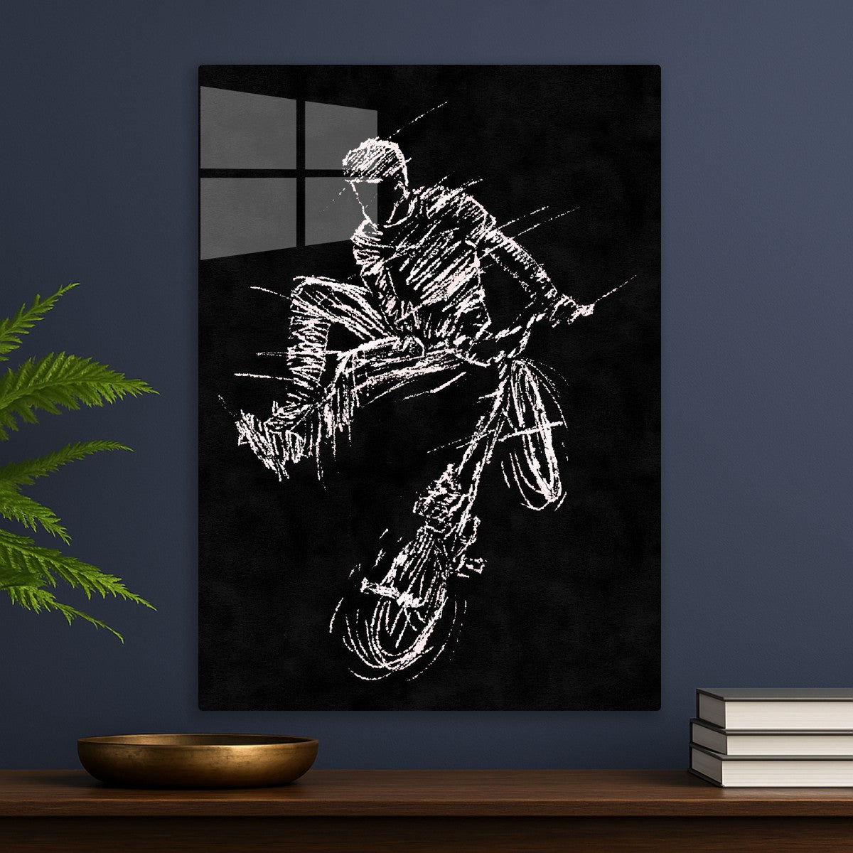 abstract bmx 