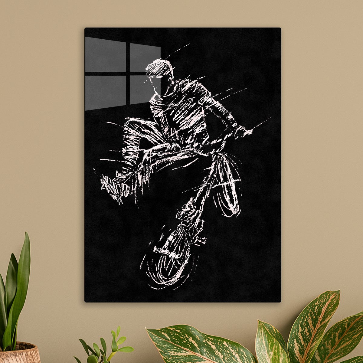 abstract bmx 