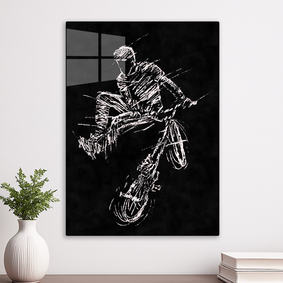 abstract bmx 