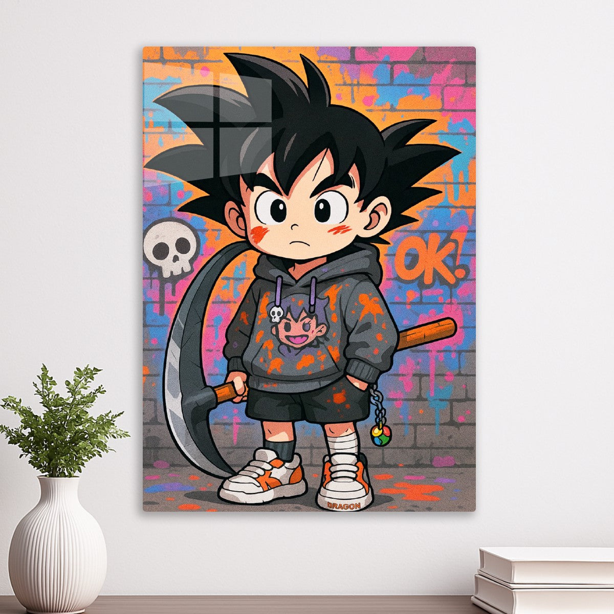 Chibi Rebel in the Graffiti Zo