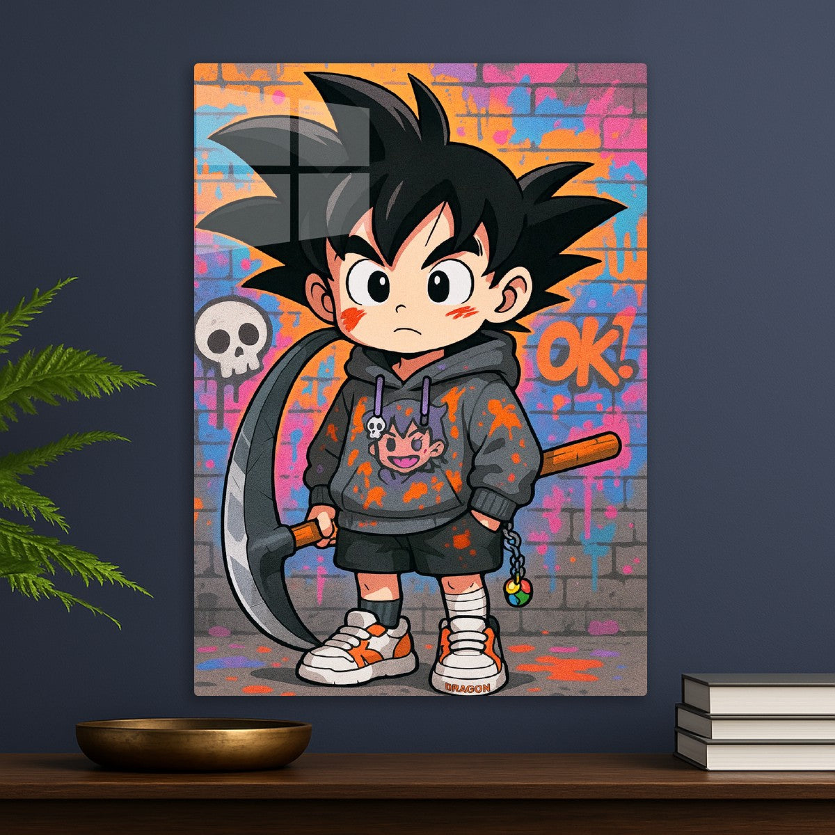 Chibi Rebel in the Graffiti Zo