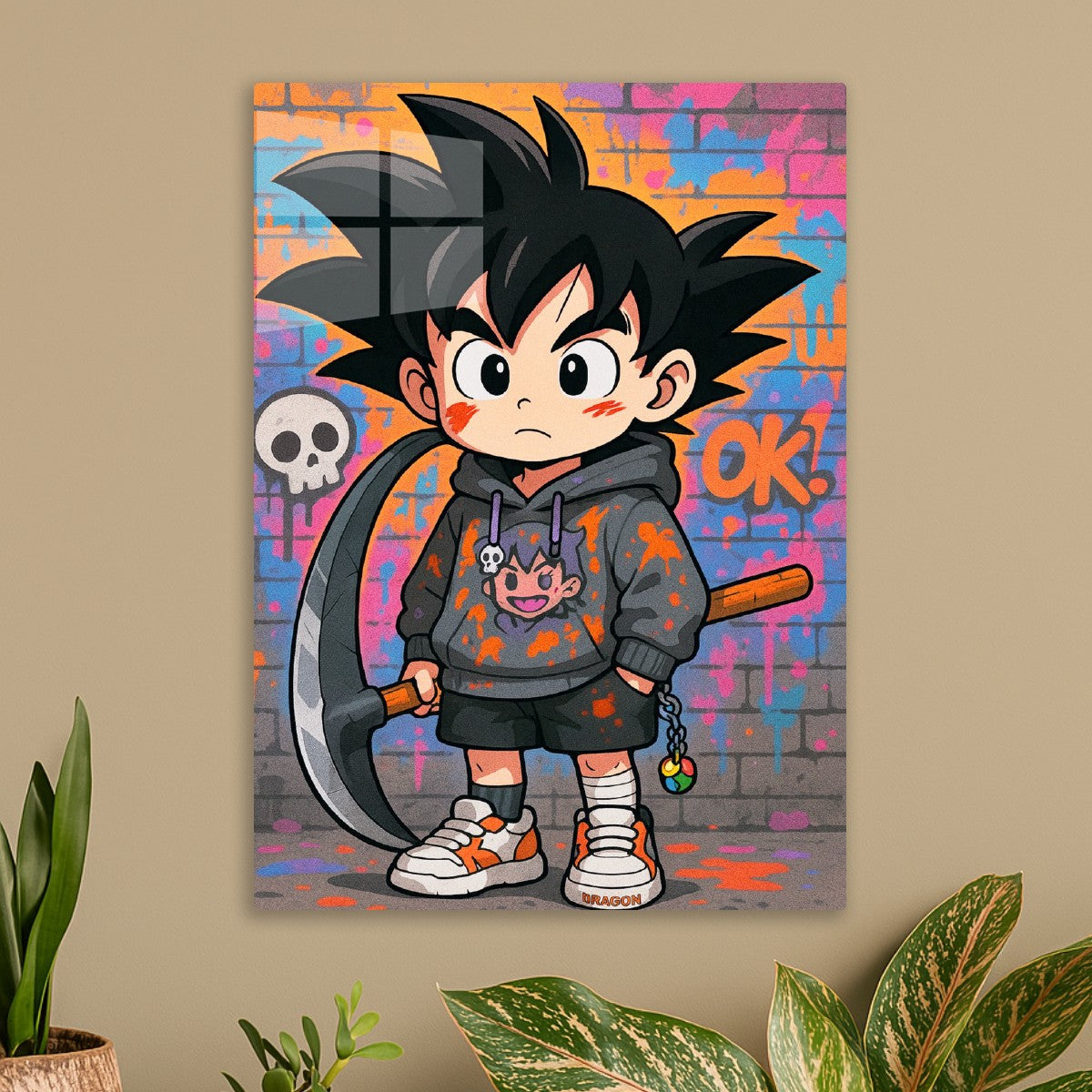 Chibi Rebel in the Graffiti Zo