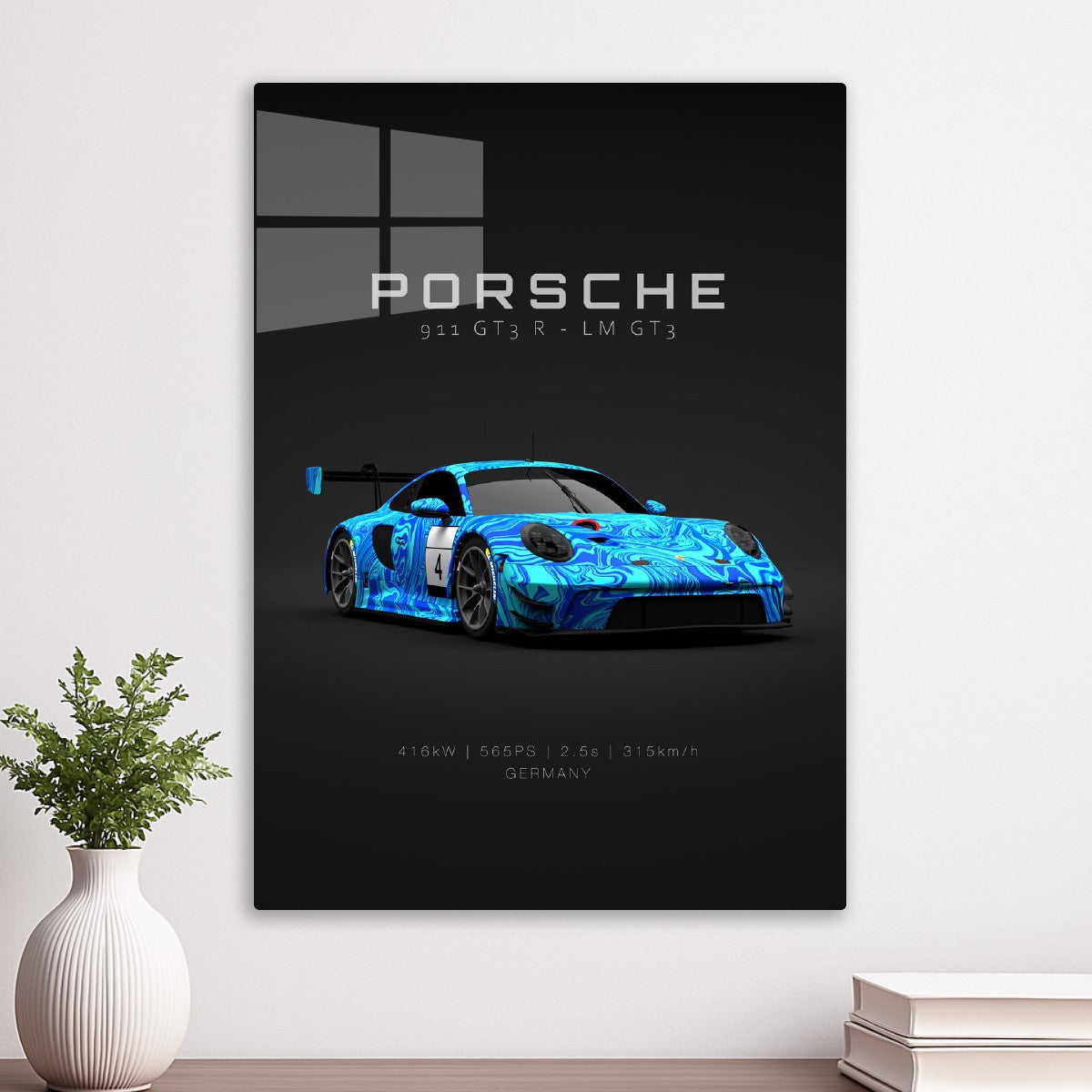 Porsche GT3 R No. 4 Front