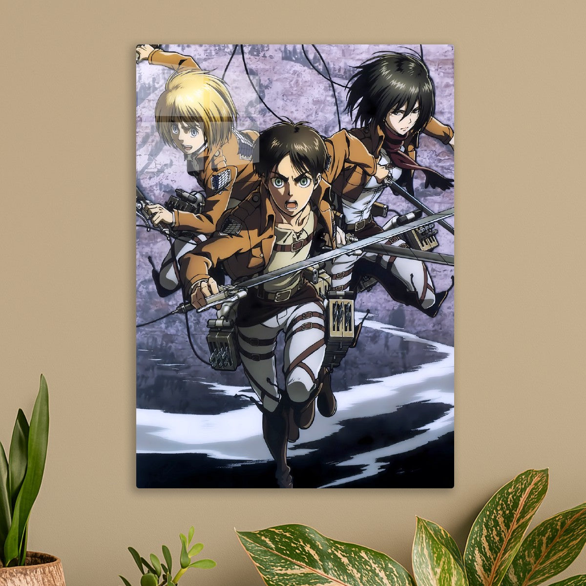 Levi Ackerman Mikasa Armin