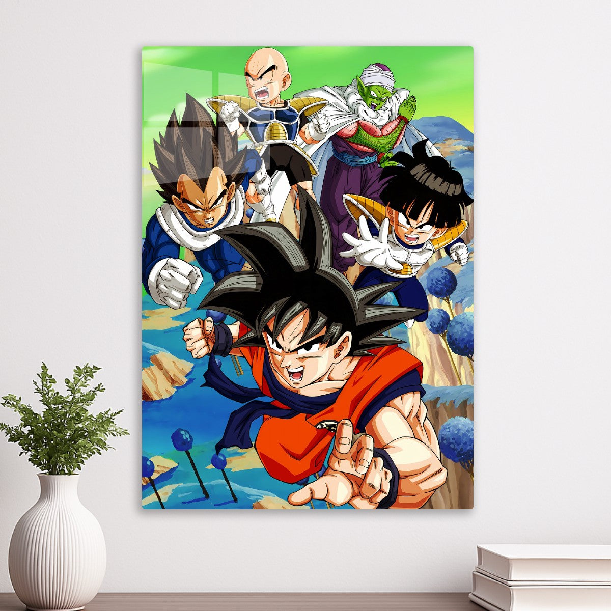Goku Vegeta Kuririn Piccolo