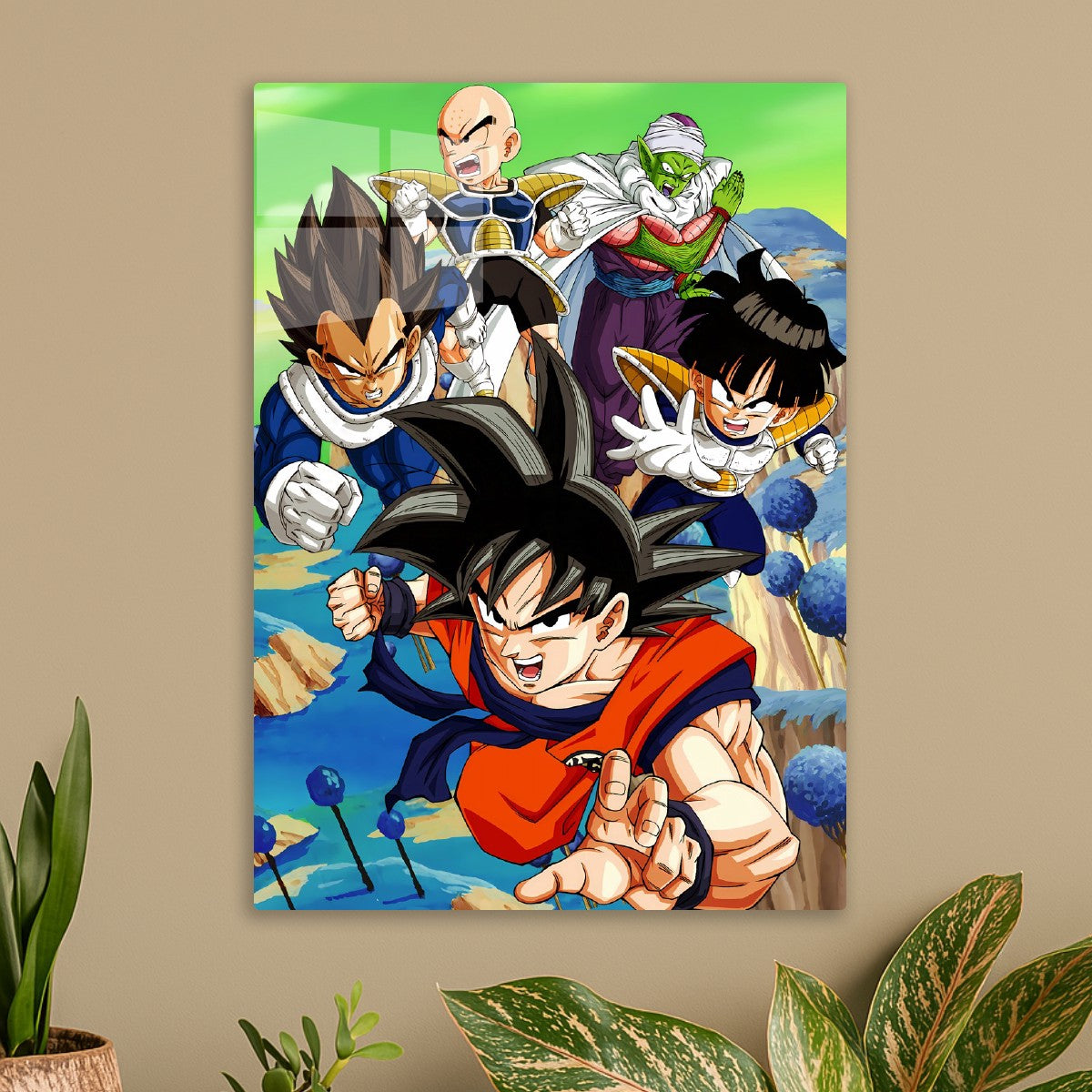 Goku Vegeta Kuririn Piccolo