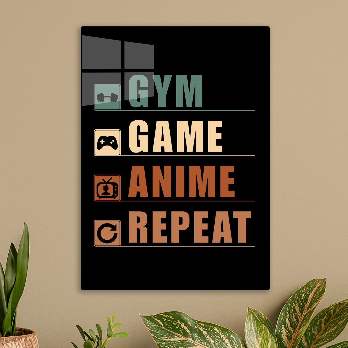 Gym Game Anime Repeat