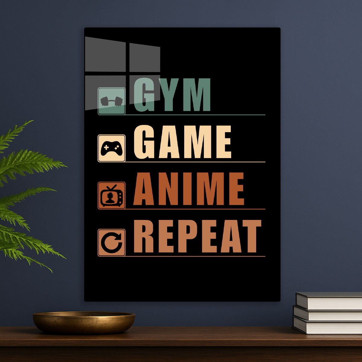 Gym Game Anime Repeat