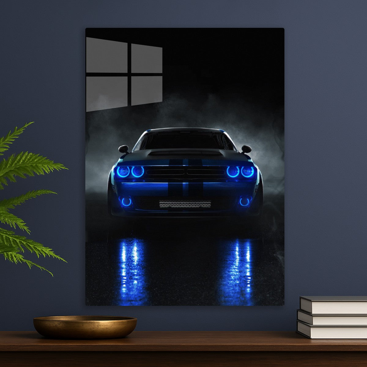  Blue Neon Glow Dodge
