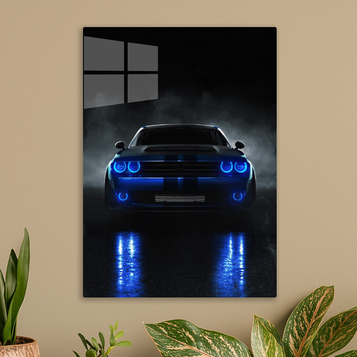  Blue Neon Glow Dodge