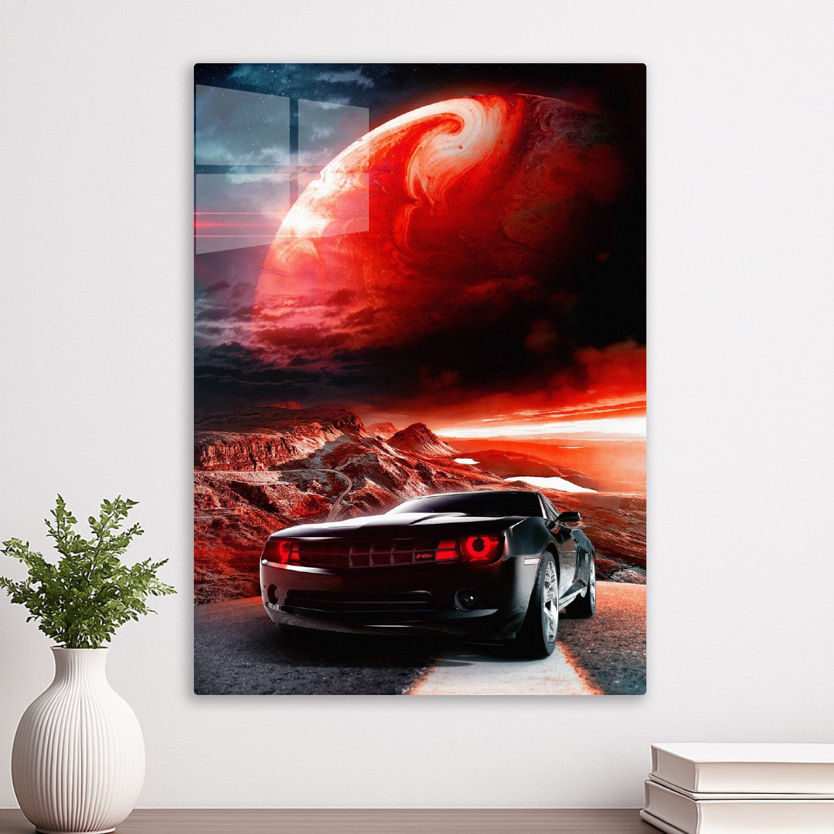 Muscle Car on Alien Planet