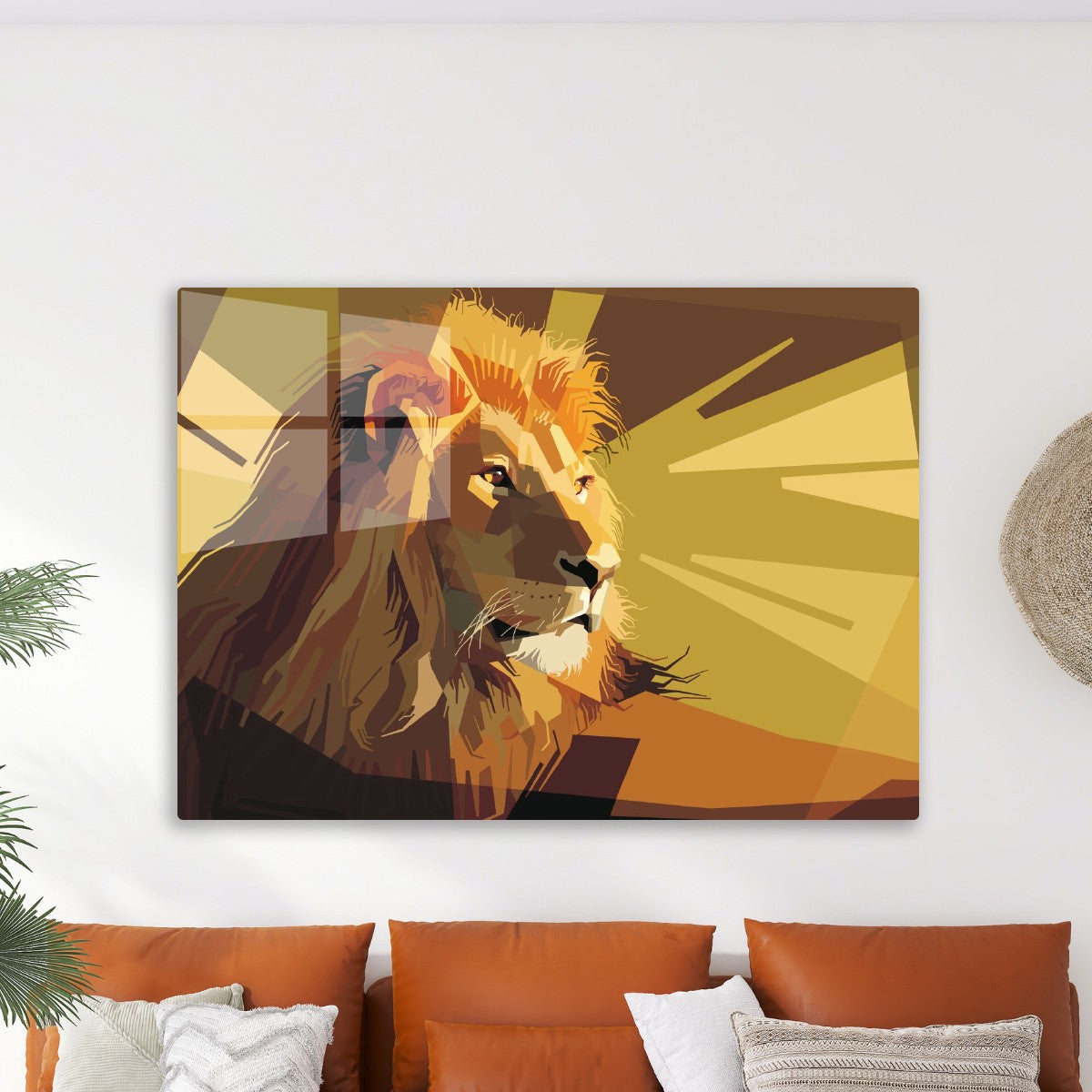 Lion pop art