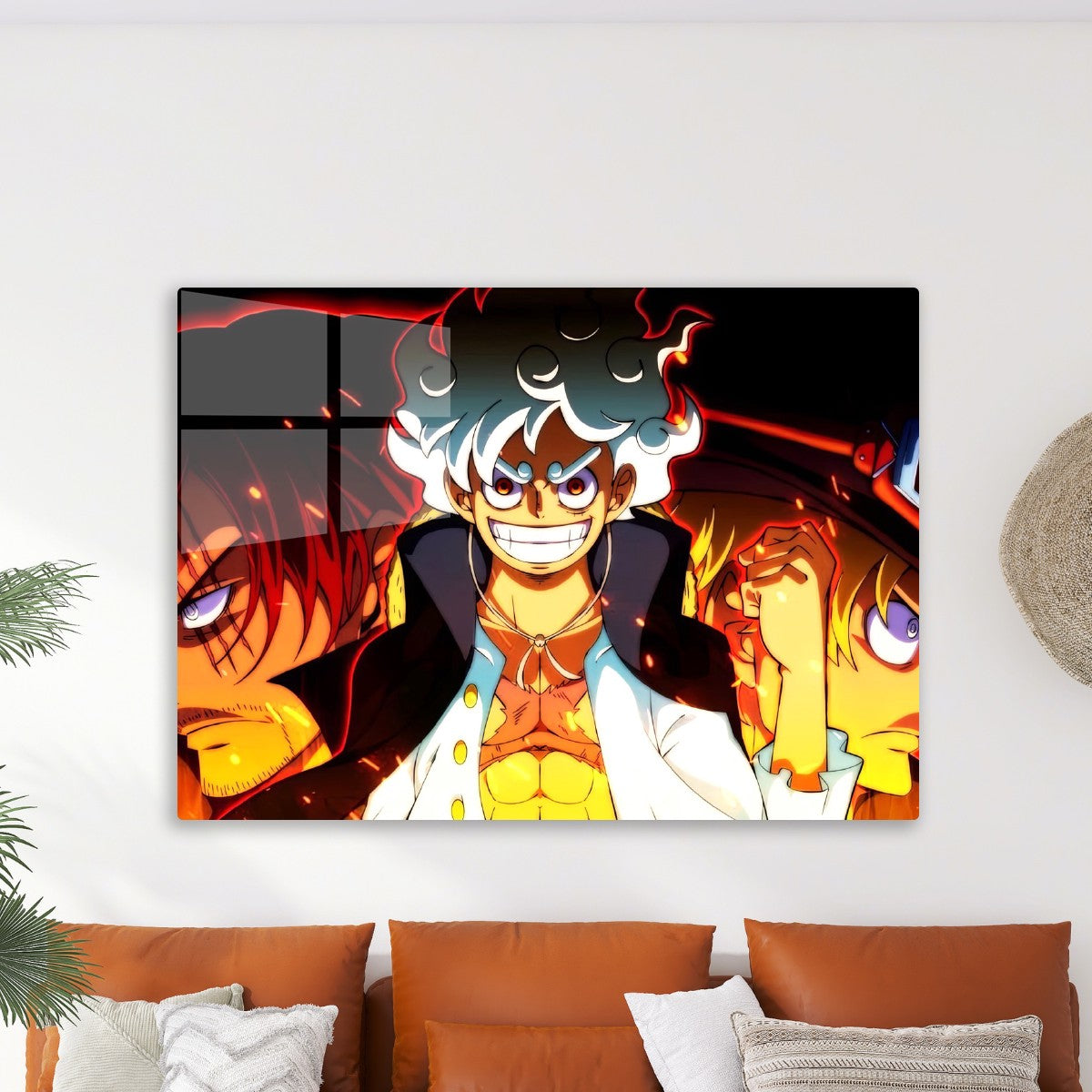 LUFFY SHANKS AND SABO