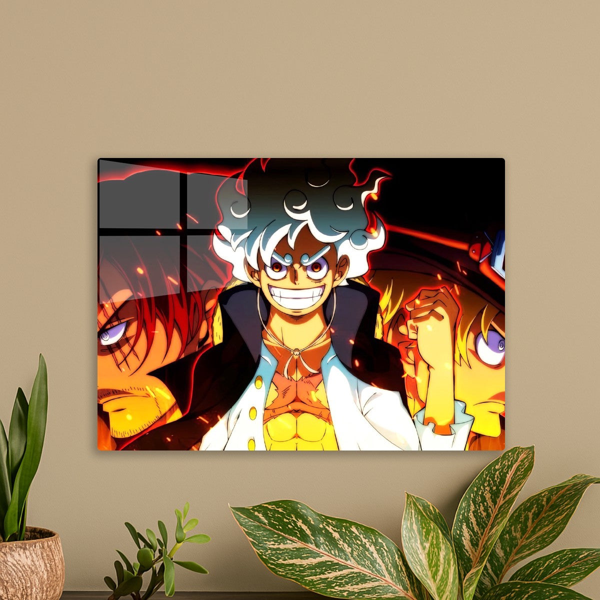 LUFFY SHANKS AND SABO