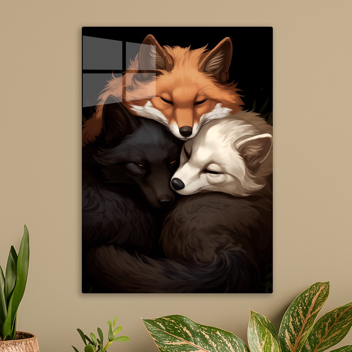 Trio Foxes