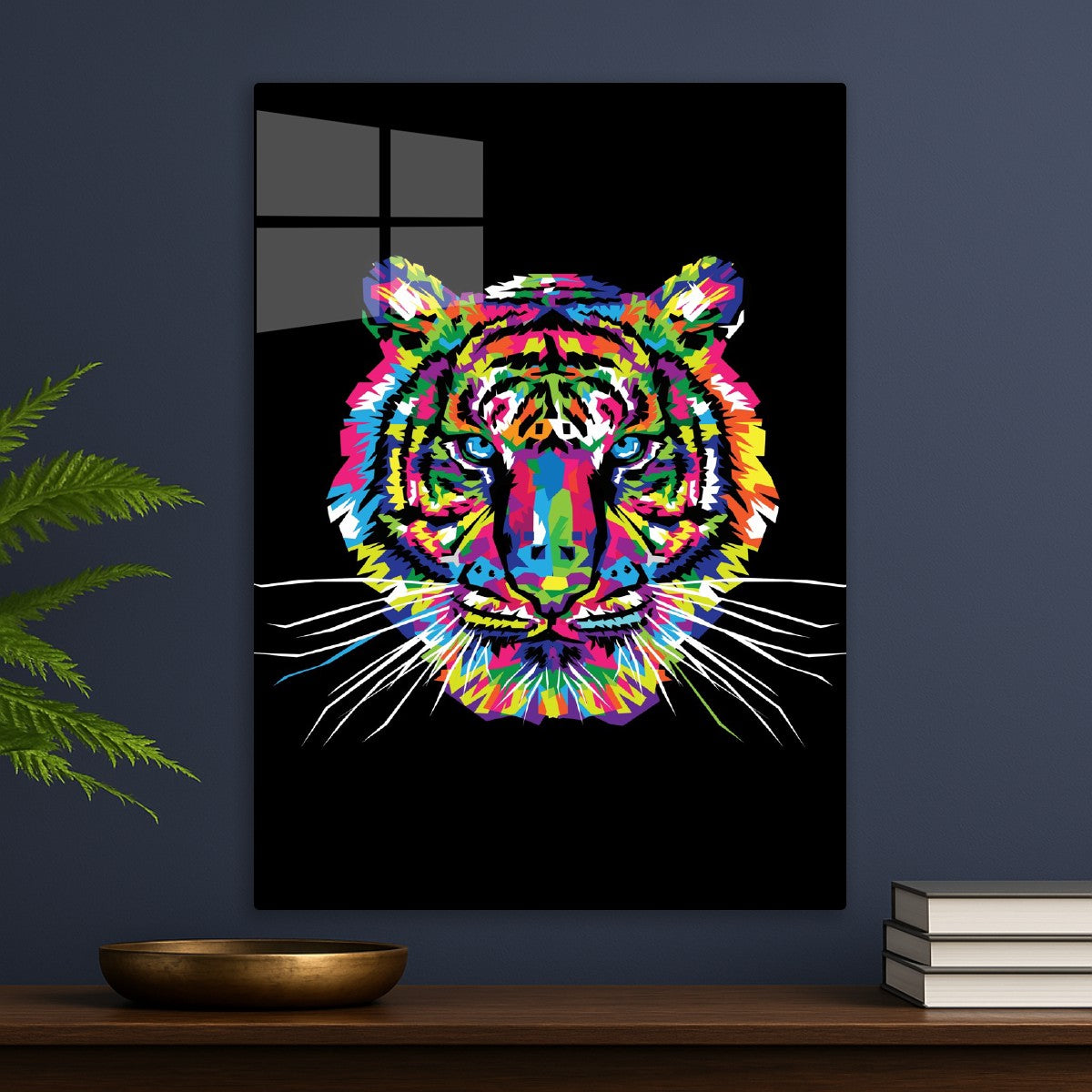 Pop art style Tiger