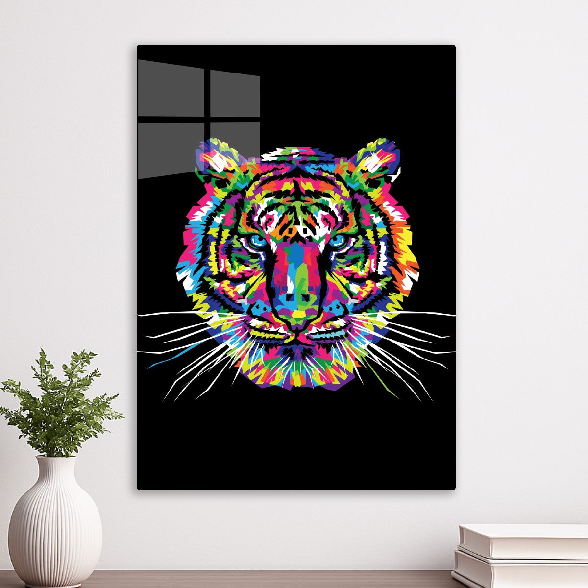 Pop art style Tiger