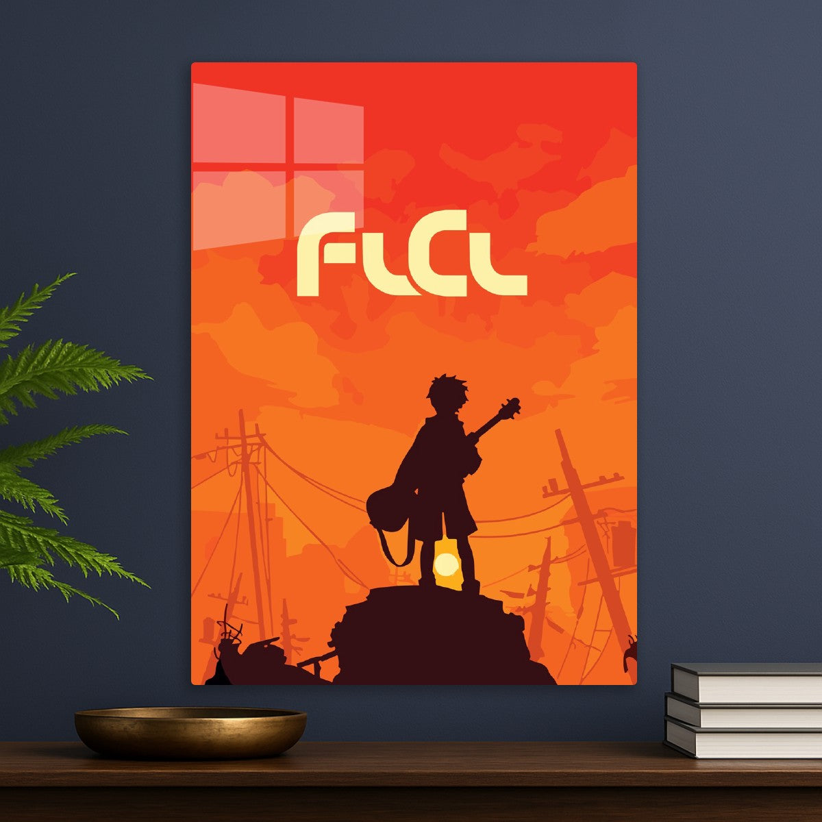 FLCL anime Rare Poster