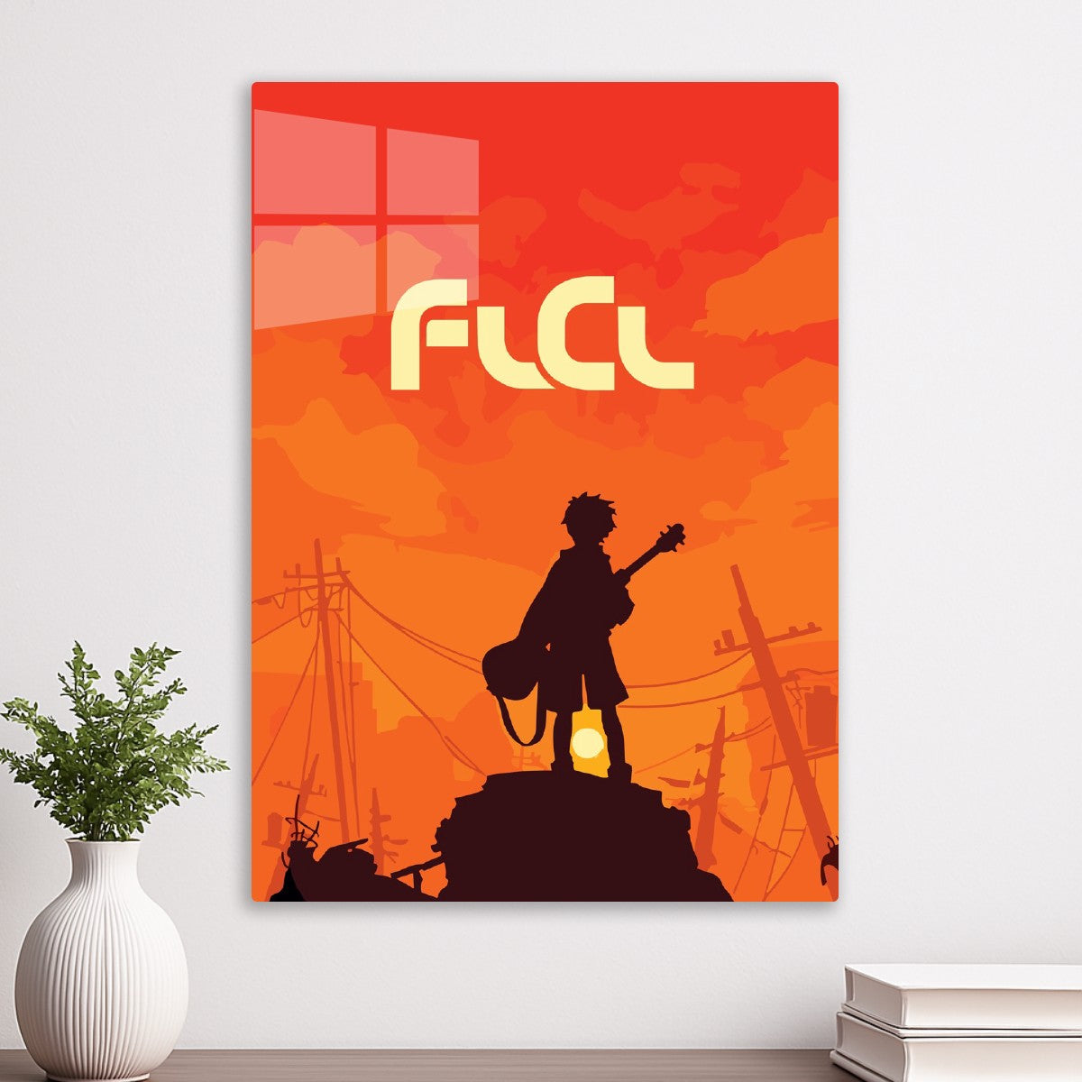 FLCL anime Rare Poster