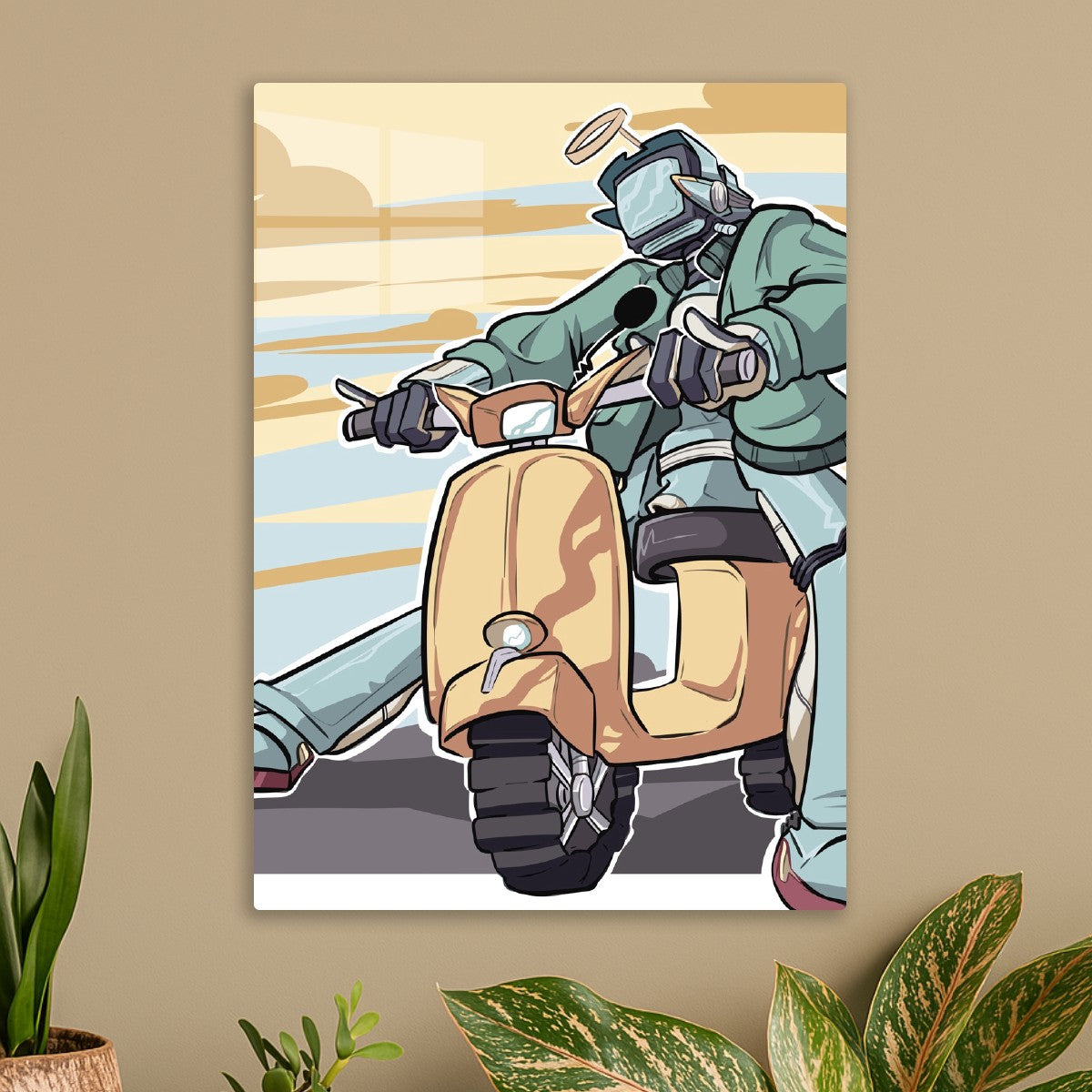 FLCL anime Rare Poster