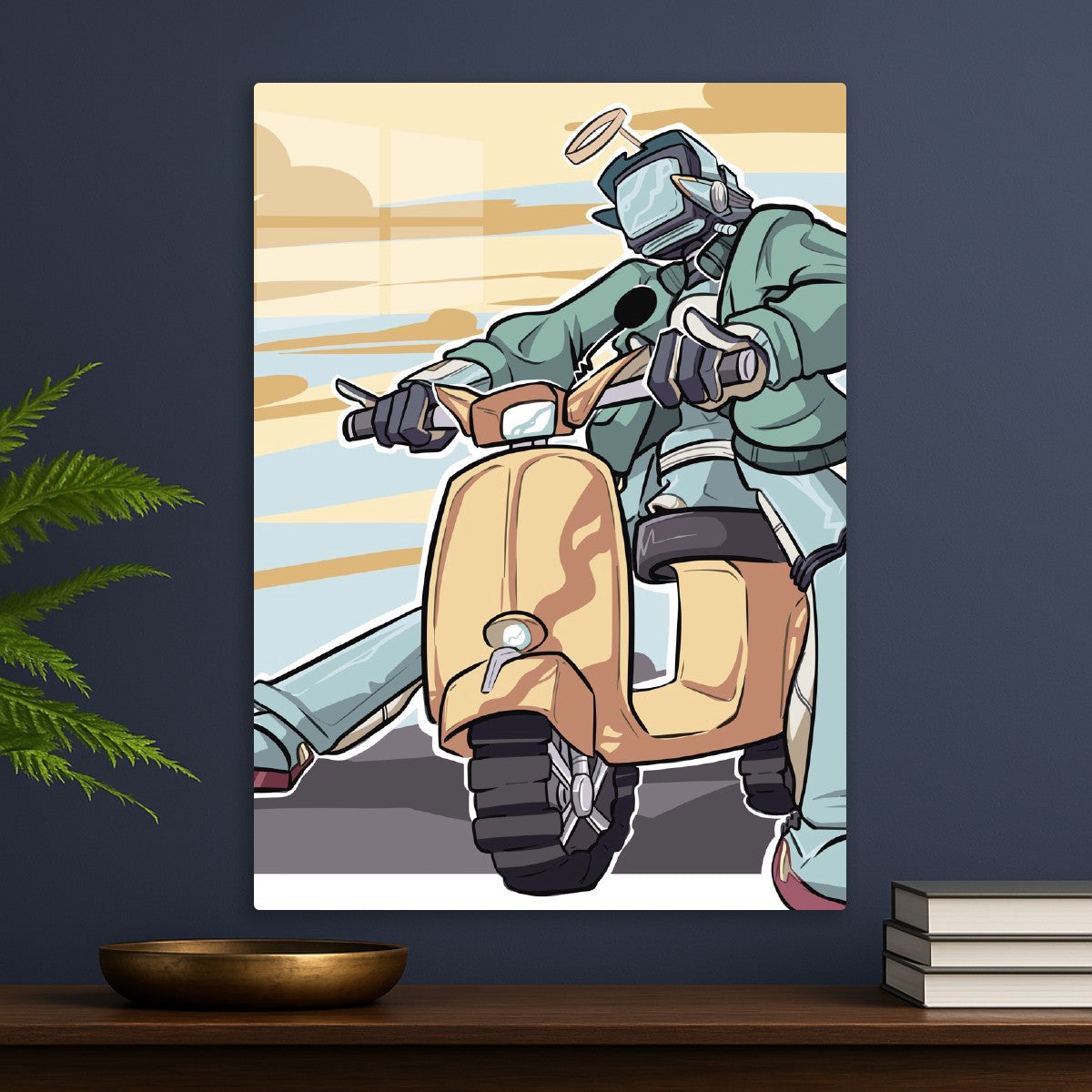 FLCL anime Rare Poster