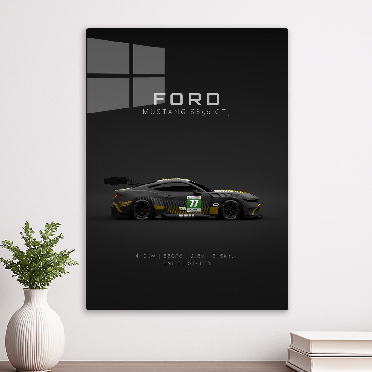 Ford Mustang S650 GT3 - Specs