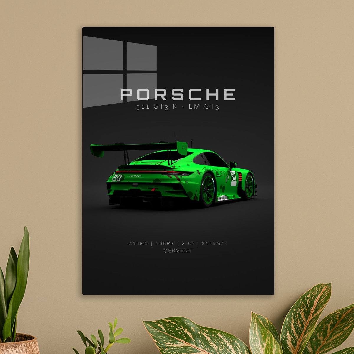 Porsche GT3 R Rexy Back