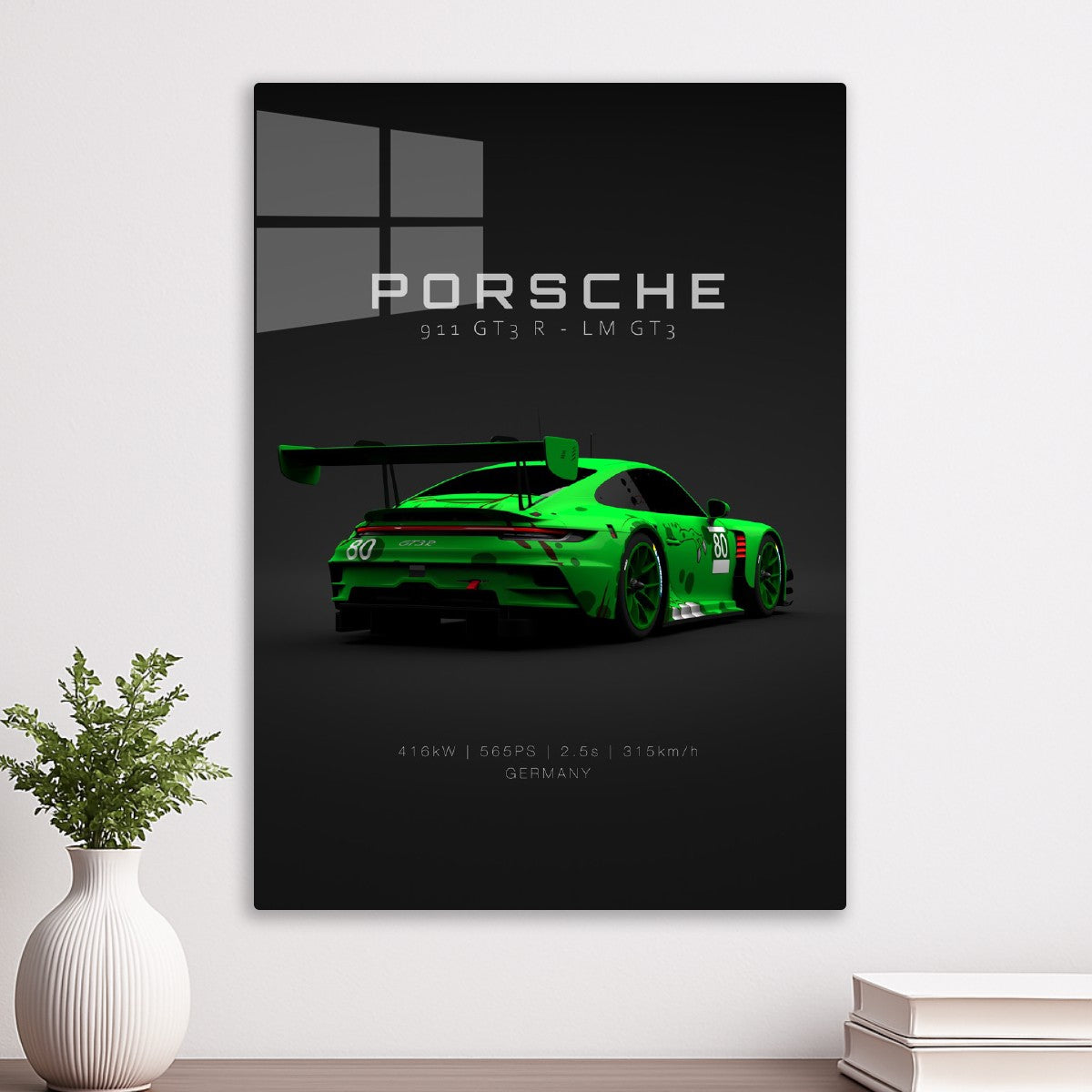Porsche GT3 R Rexy Back